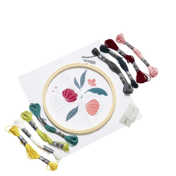 BNIB Winter Flower Embroidery Kit - Picture 5 of 5